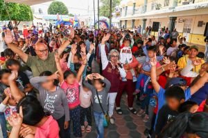 Gobierno de Tonantzin Fernández arranca el Festival Tlazopilli 2026 en juntas auxiliares