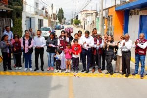 Continúa Tonantzin Fernández fortaleciendo la infraestructura vial en San Pedro Cholula