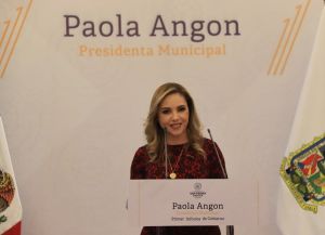 RINDE PAOLA ANGON SU PRIMER INFORME, DE CARA A LA CIUDADANÍA DE CHOLULA