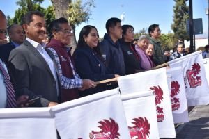 Tonantzin Fernández encabeza banderazo del Operativo “Buen Fin 2025” en San Pedro Cholula