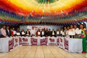 Refuerza Tonantzin Fernández compromiso con la educación superior en San Pedro Cholula