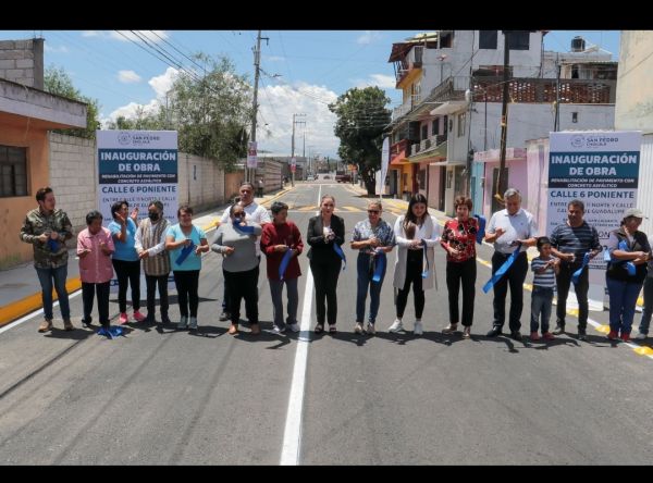 MEJORA ANGON MOVILIDAD CON PAVIMENTACIÓN EN SAN JUAN CALVARIO