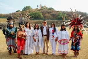Presenta Tonantzin Fernández el Equinoccio 2026 en San Pedro Cholula