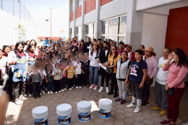 ARRANCA EL PROGRAMA “CHULA TU ESCUELA” PARA MEJORAR CONDICIONES DE LAS INSTITUCIONES