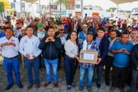 Impulsa Tonantzin Fernández el programa “Sembrando el Futuro” en beneficio del campo