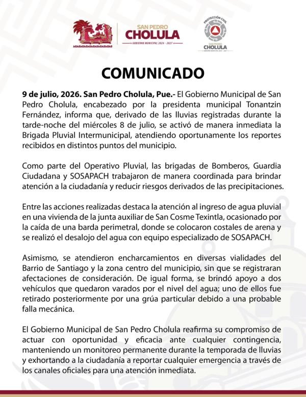 COMUNICADO
