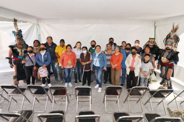 SUPERVISA PAOLA ANGON CALENTADORES ENTREGADOS EN EL BARRIO DE JESÚS, PARA LA ECONOMÍA DE LAS FAMILIAS