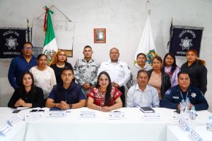 Gobierno de Tonantzin Fernández fortalece la seguridad con mesas de trabajo en las 13 juntas auxiliares
