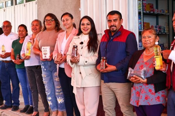 Tonantzin Fernández impulsa más Tiendas del Bienestar en San Pedro Cholula