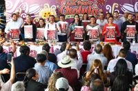 Con Tonantzin Fernández, San Pedro Cholula se prepara para vivir su 76ª Feria Milenaria