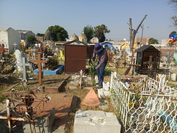 Gobierno de Cholula alista panteones para conmemorar el Día de las Madres