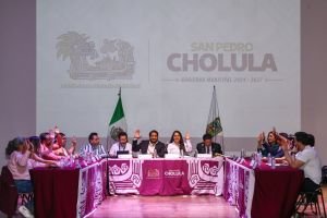Tonantzin Fernández impulsa obra pública en todo San Pedro Cholula a través del COPLADEMUN