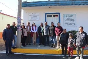 Continúa Tonantzin Fernández rehabilitando vialidades de San Pedro Cholula