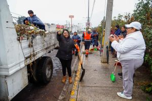 Se realizó la primera jornada de &quot;La Ciudad la Limpiamos Todos&quot; en San Pedro Cholula