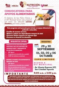 Tonantzin Fernández y DIF Municipal impulsan “Nutrición con Amor” para apoyar a 1,000 familias cholultecas