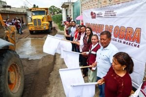 Tonantzin Fernández impulsa nuevas obras para transformar la infraestructura de San Pedro Cholula
