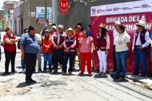 Con las Brigadas de la Transformación, Tonantzin Fernández fortalece el desarrollo de San Pedro Cholula