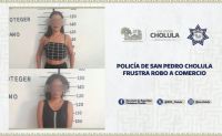 Policía de San Pedro Cholula frustra robo a comercio