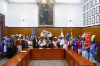 Entrega Gobierno de Cholula la Plaza de la Concordia a carnavaleros