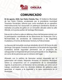 COMUNICADO