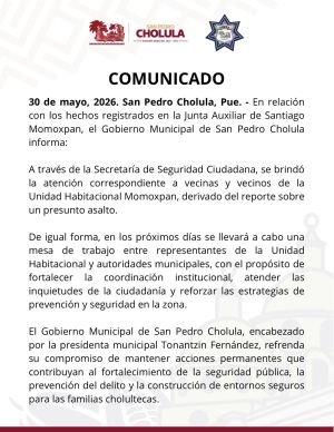 COMUNICADO