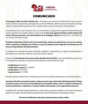COMUNICADO