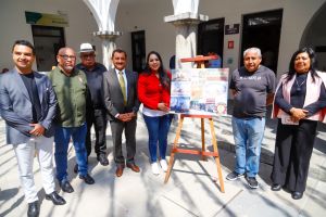 Exposición &quot;Mexicanos en Nueva York&quot; en la presidencia municipal de San Pedro Cholula